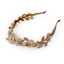 Load image into Gallery viewer, Olive brand crystal headband
