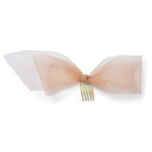Load image into Gallery viewer, Silk Tulle Bow Comb
